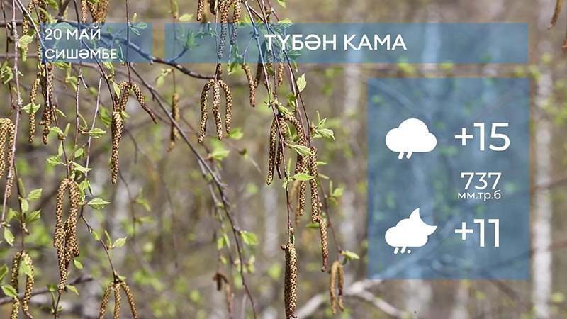 2025 елның 20нче маена һава торышы