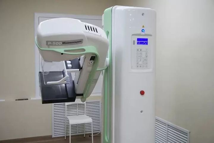 Түбән Кама хастаханәсенә заманча маммография аппараты кайткан