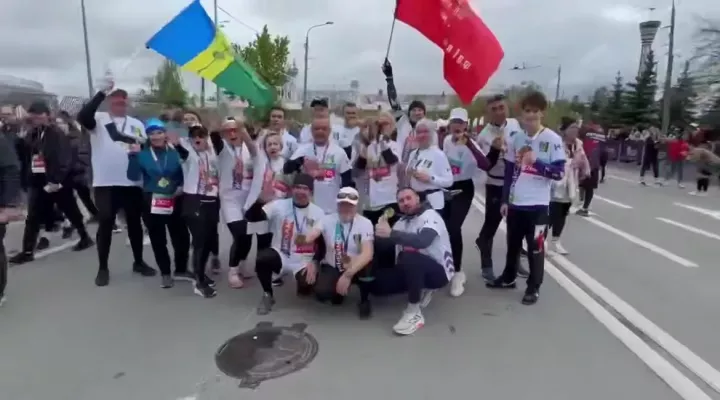 Түбән Кама командасы Казан марафонында катнашты