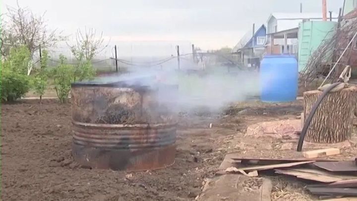 Урман хуҗалыгы министрлыгында учак ягуны һәм чүп яндыруны тыю турында искәрттеләр