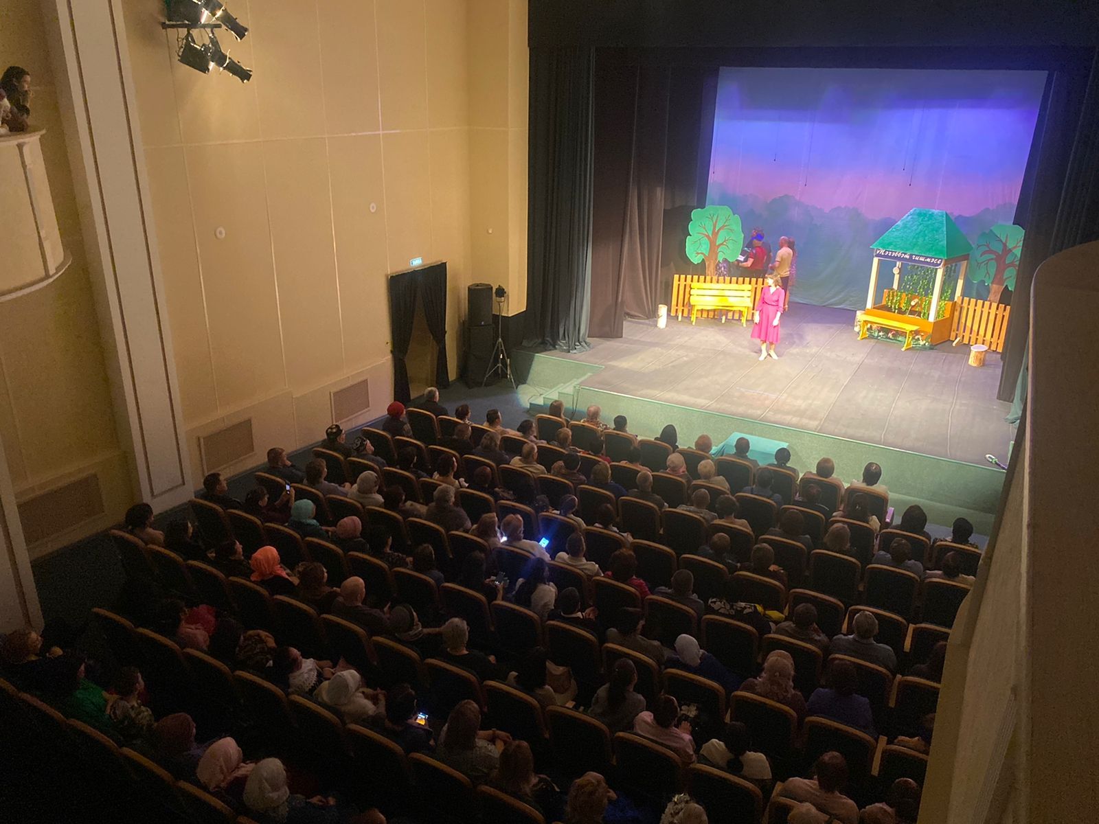 Актаныш районының Пучы авылы халык театры Түбән Кама сәхнәсендә чыгыш ясады