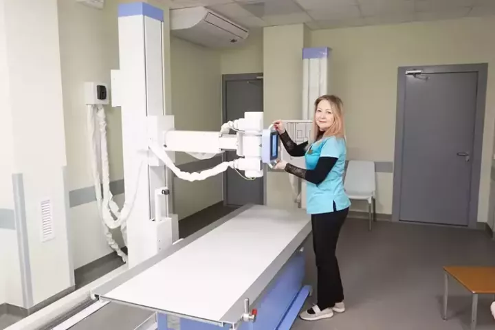 Түбән Каманың үзәк хастаханәсендә заманча циффрлы рентген аппараты эшли башлады