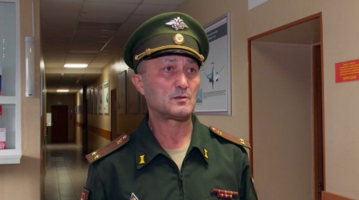 Газинур Ситдыйков Түбән Кама хәрби комиссары вазыйфасында расланды