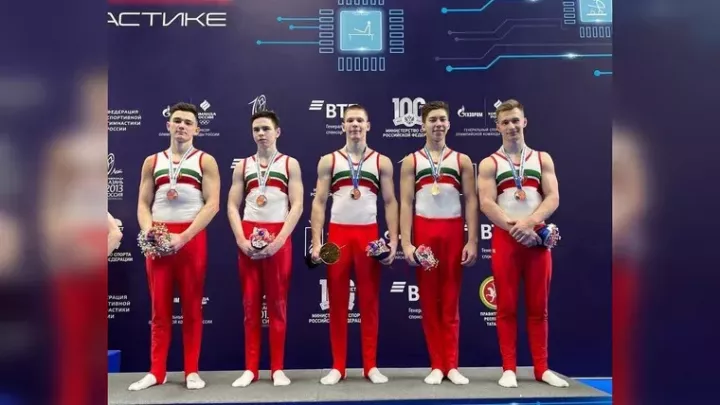Түбәнкамалылар спорт гимнастикасы буенча Россия чемпионатында өченче урынны алды