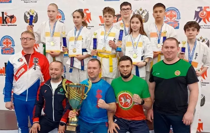 Түбән Камадан яшь спортчы киокусинкай буенча Бөтенроссия турнирында призерлар өчлегенә керде