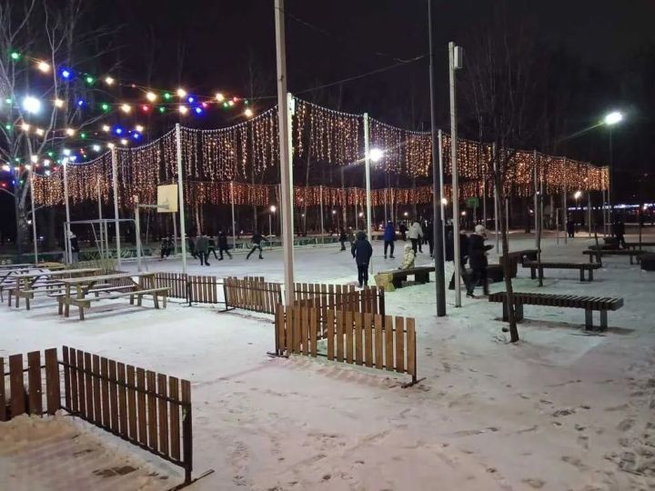 Түбән Камада тимераякта шуарга мөмкин булган урыннар