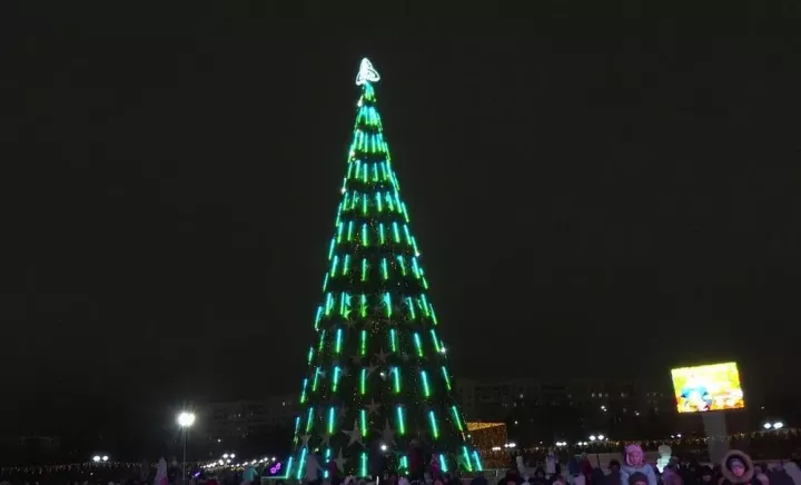 Түбән Камада чыршыларны ачу графигы