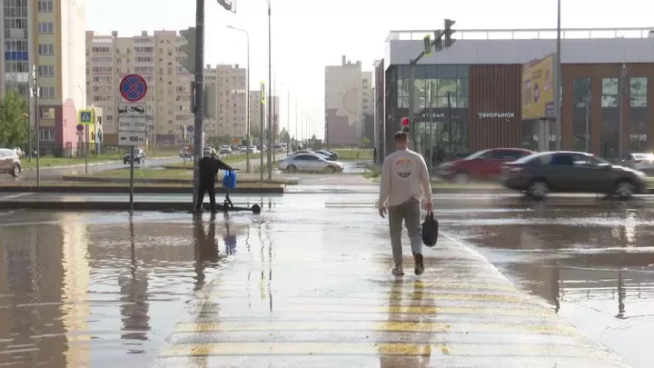 Татарстанда циклоннар сәбәпле, атна ахырына кадәр салкынча һәм яңгырлы һава торышы була