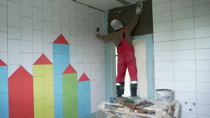 Красный Ключ бистәсендә республика программасы буенча балалар бакчасына капиталь ремонт ясау дәвам итә