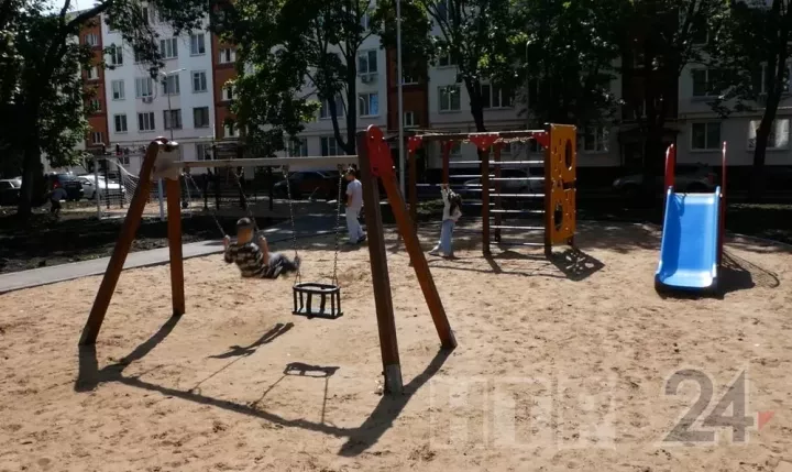 Түбән Камада капиталь ремонттан соң тантаналы рәвештә Химиклар, 36 ишегалды ачылды